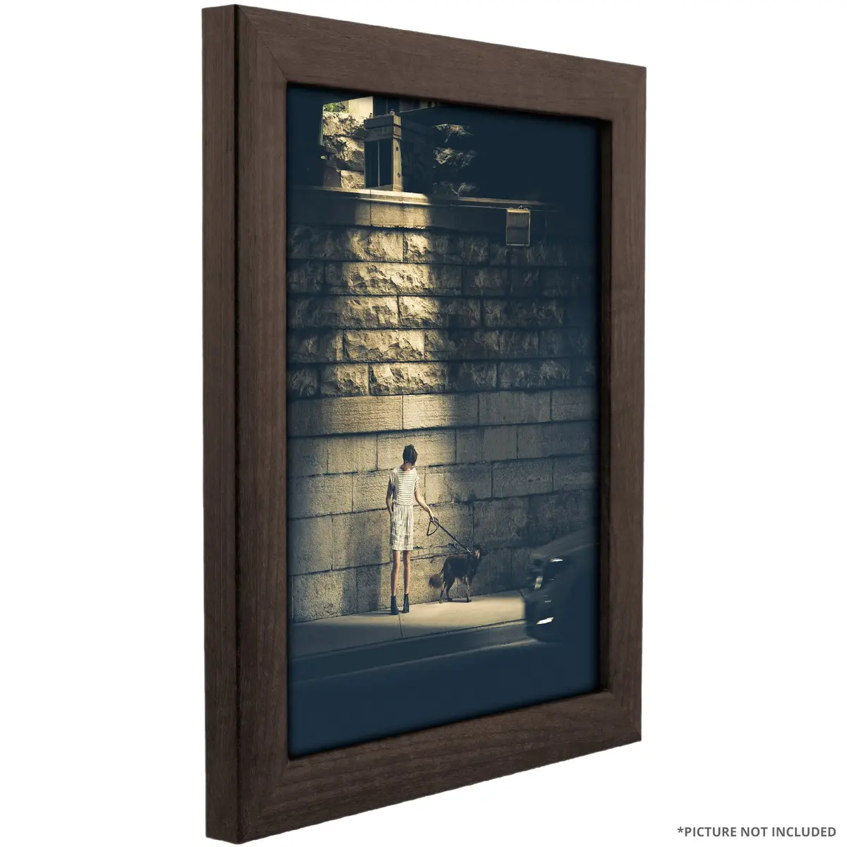 Craig Frames 10x13 Inch Brazilian Walnut Picture Frame with Glass | Ready-to-Hang Wall Decor - view 4