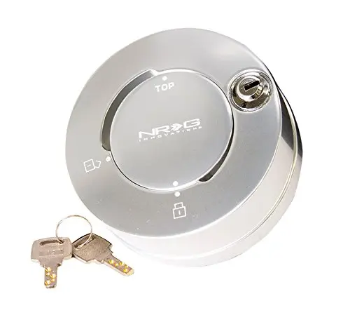 NRG Innovations NRG-SRK-101SL 6-Holes Patterns Style Steering Wheel Quick Release Short Hub Adapter with Mounting Bolts, Silver Body | Compatible with Race & Street - view 2