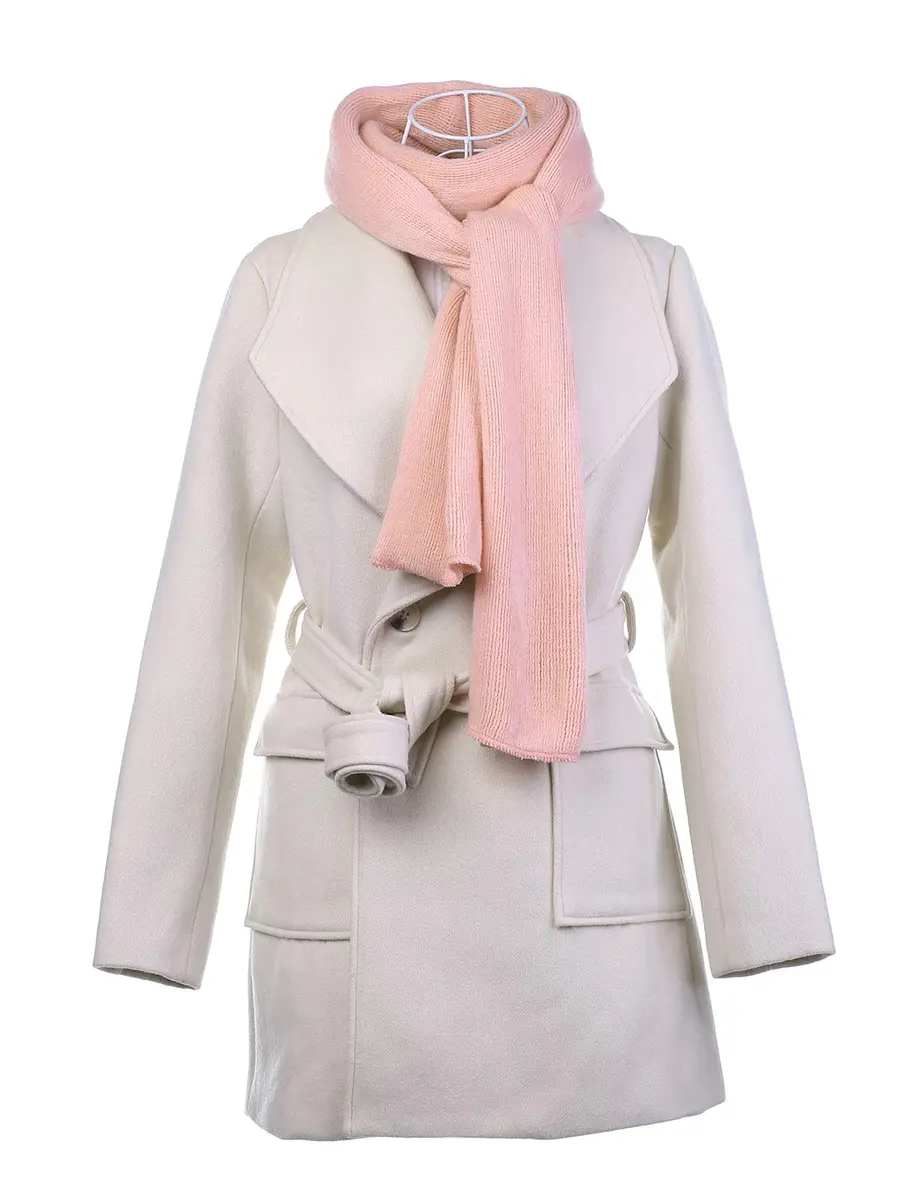 Allegra K Women Winter Warm Knitted Long Rectangle Shape Stylish Scarf | Versatile & Cozy for Cold Months - view 5