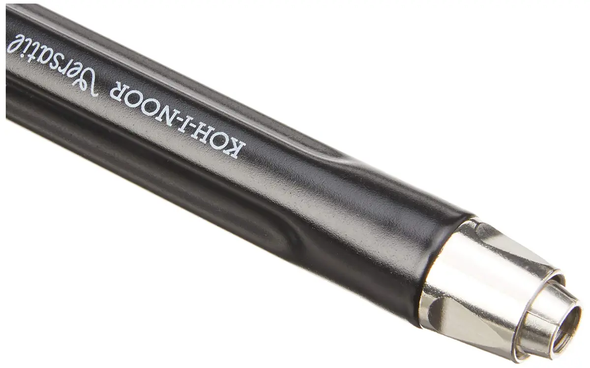 Koh-I-Noor Hardtmuth Lead Holder 5.6mm x 80mm | Metal Barrel, Built-in Sharpener, 1 Each - view 2