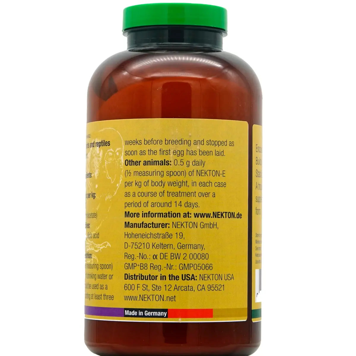 Nekton E Vitamin E Supplement for Birds, 600gm (0.6 kg) | Fertility Aid for Birds, Mammals & Reptiles - view 3