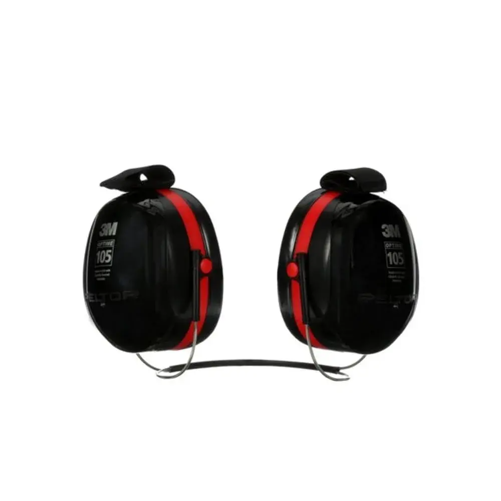 3M PELTOR Optime 105 Ear Muffs Behind the Head NRR 29 | Noise Reduction for Industrial Use - main product image