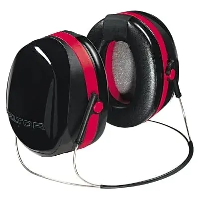 3M PELTOR Optime 105 Ear Muffs Behind the Head NRR 29 | Noise Reduction for Industrial Use - view 6