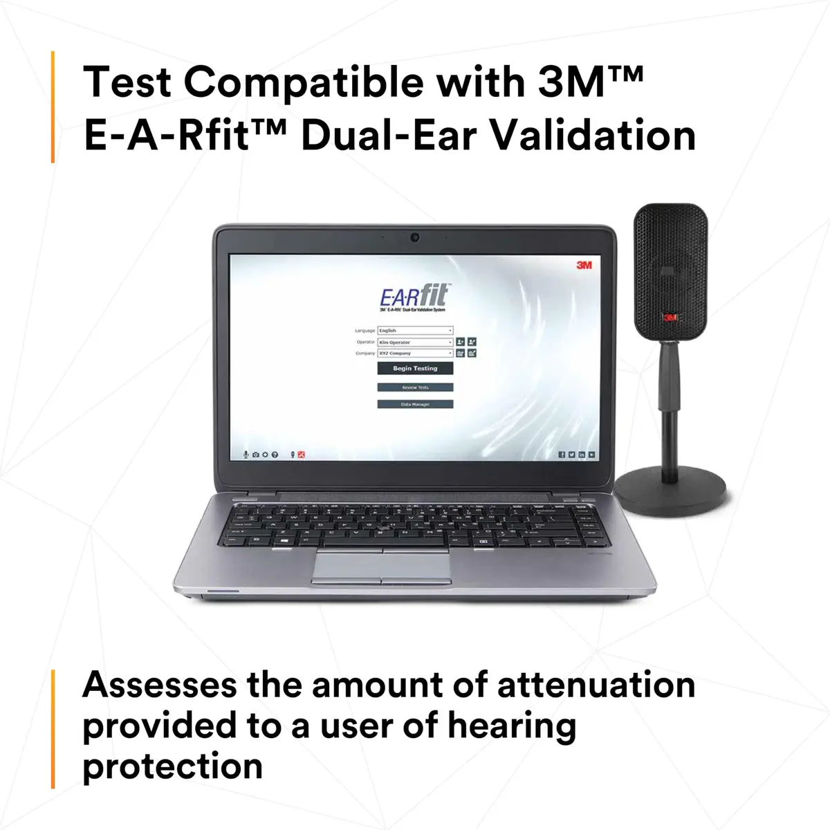 3M PELTOR Optime 95 Earmuffs, Cap Mount, 20 dB NRR, Beige | Industrial Hearing Protection - view 7