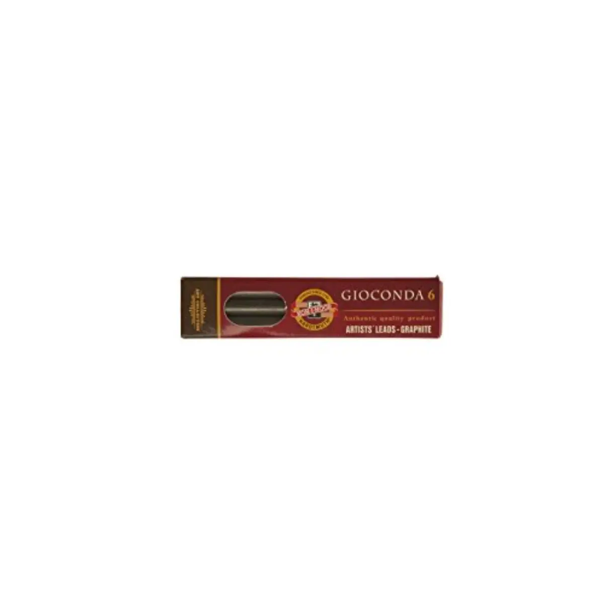 Koh-i-Noor Hardtmuth 4B Graphite Leads 5.6mm x 80mm | Box of 6 - main product image