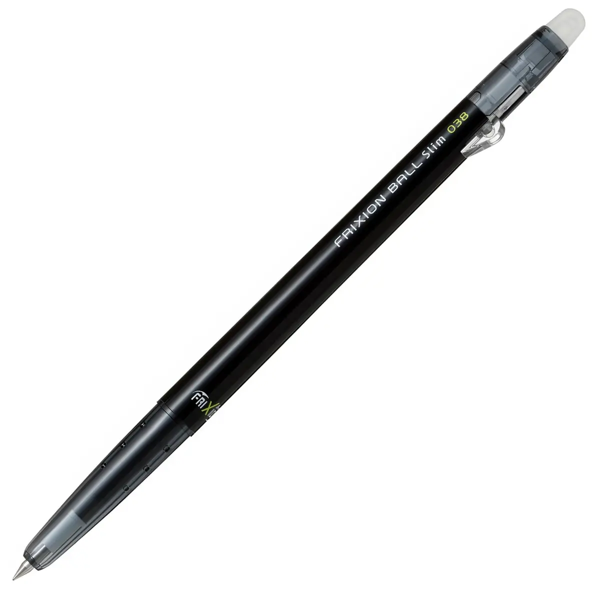 Pilot Frixion Ball Slim 038 Ballpoint Pen 0.3mm | Erasable, Black, Japan Origin - main product image