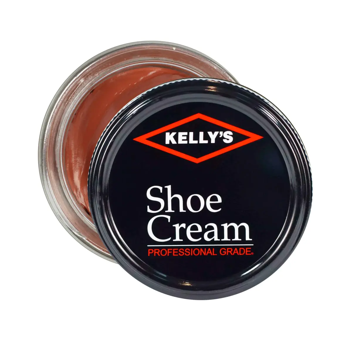 Kelly's London Tan Shoe Polish Cream 1.5 oz (44 ml) | Professional Leather Care - view 2