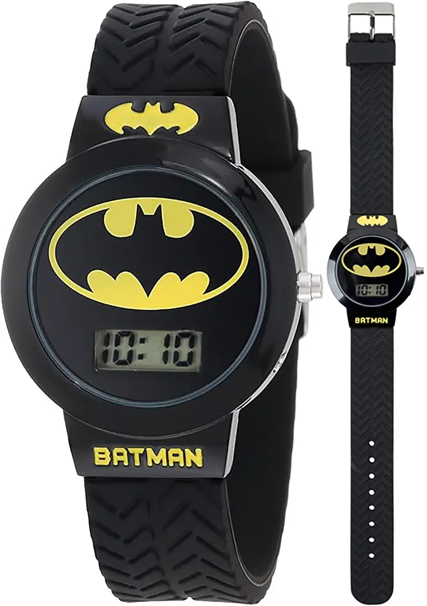 Accutime Batman Kids' BAT5041 Watch with Black Rubber Band | Digital Time & Superhero Style (70-120 chars) - main product image