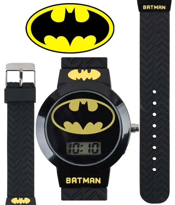 Accutime Batman Kids' BAT5041 Watch with Black Rubber Band | Digital Time & Superhero Style (70-120 chars) - view 3