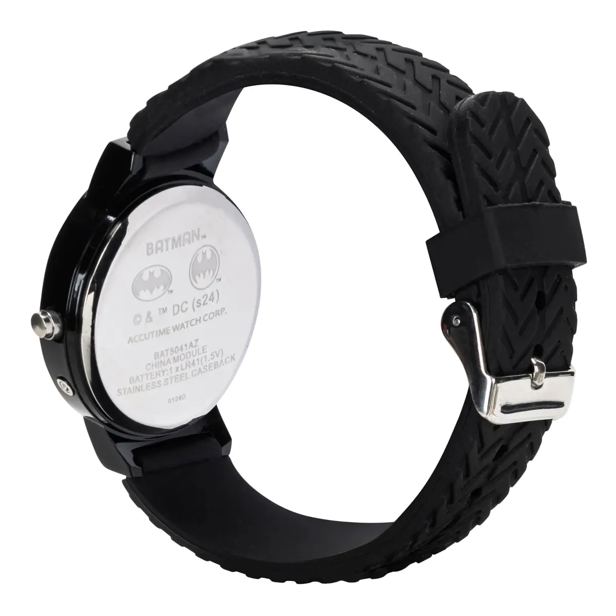 Accutime Batman Kids' BAT5041 Watch with Black Rubber Band | Digital Time & Superhero Style (70-120 chars) - view 5