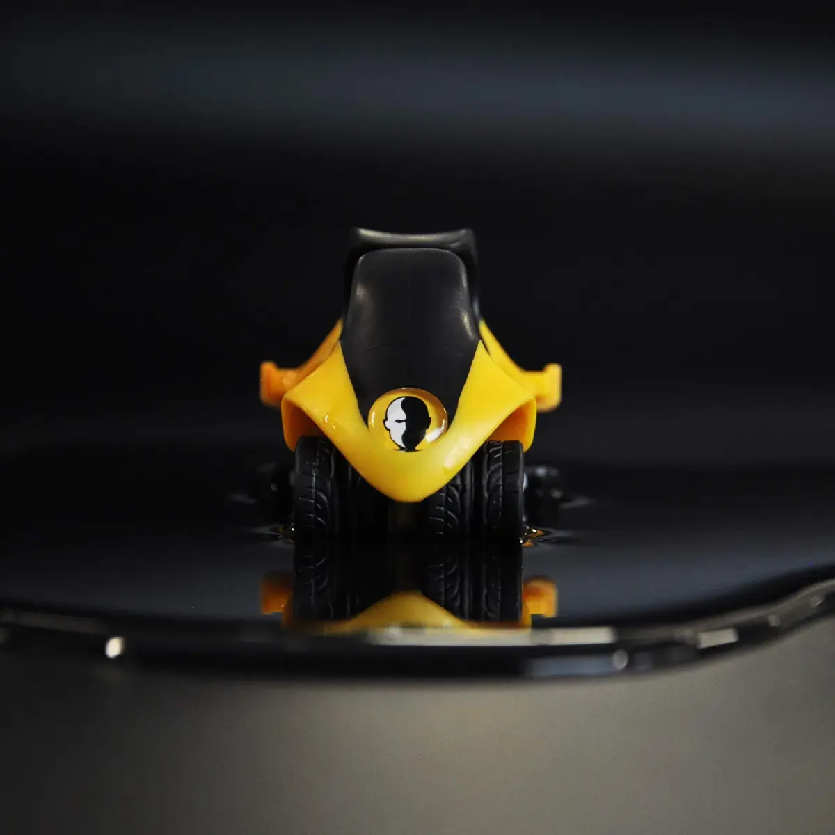 HeadBlade ATX Razor Original 1 Count (0.45g) | Rigid Body with 4-Blade Design & Non-Slip Rubber Ring - view 2