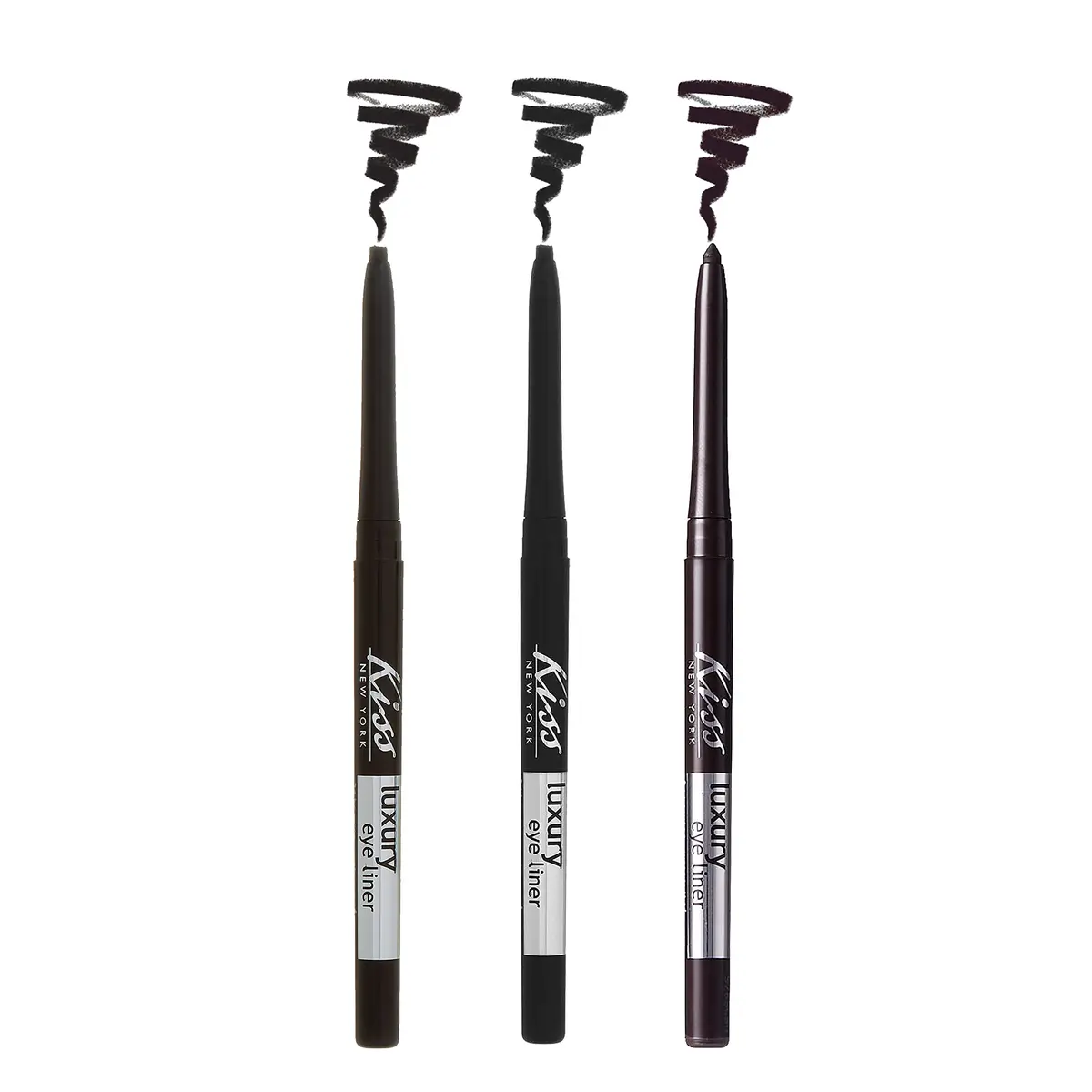 Kiss Luxury Eyeliner Intensifying Brown | Waterproof, Smudge & Sweat Proof, 1 Count - view 6