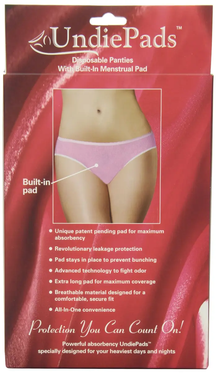 UndiePads Period Underwear 3 Pack | Leak-Proof Menstrual Panties for Women & Teens - view 3