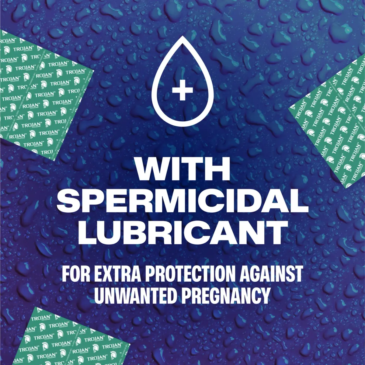 Trojan Ultra Thin Plus Spermicide Condoms 12 Count | Natural Feeling & Extra Pregnancy Protection - view 9