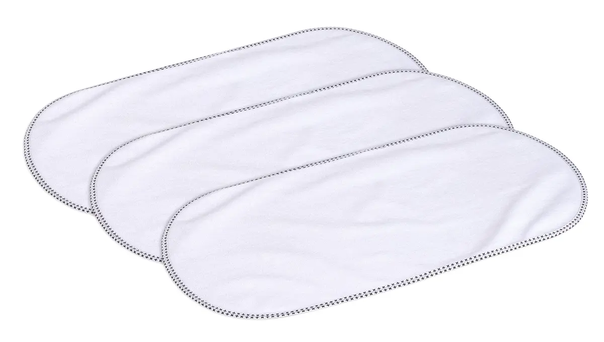Munchkin Waterproof Changing Pad Liners 3 Count | PVC-Free Leak-Proof Baby Diaper Cover (22.75" x 11.5") - main product image