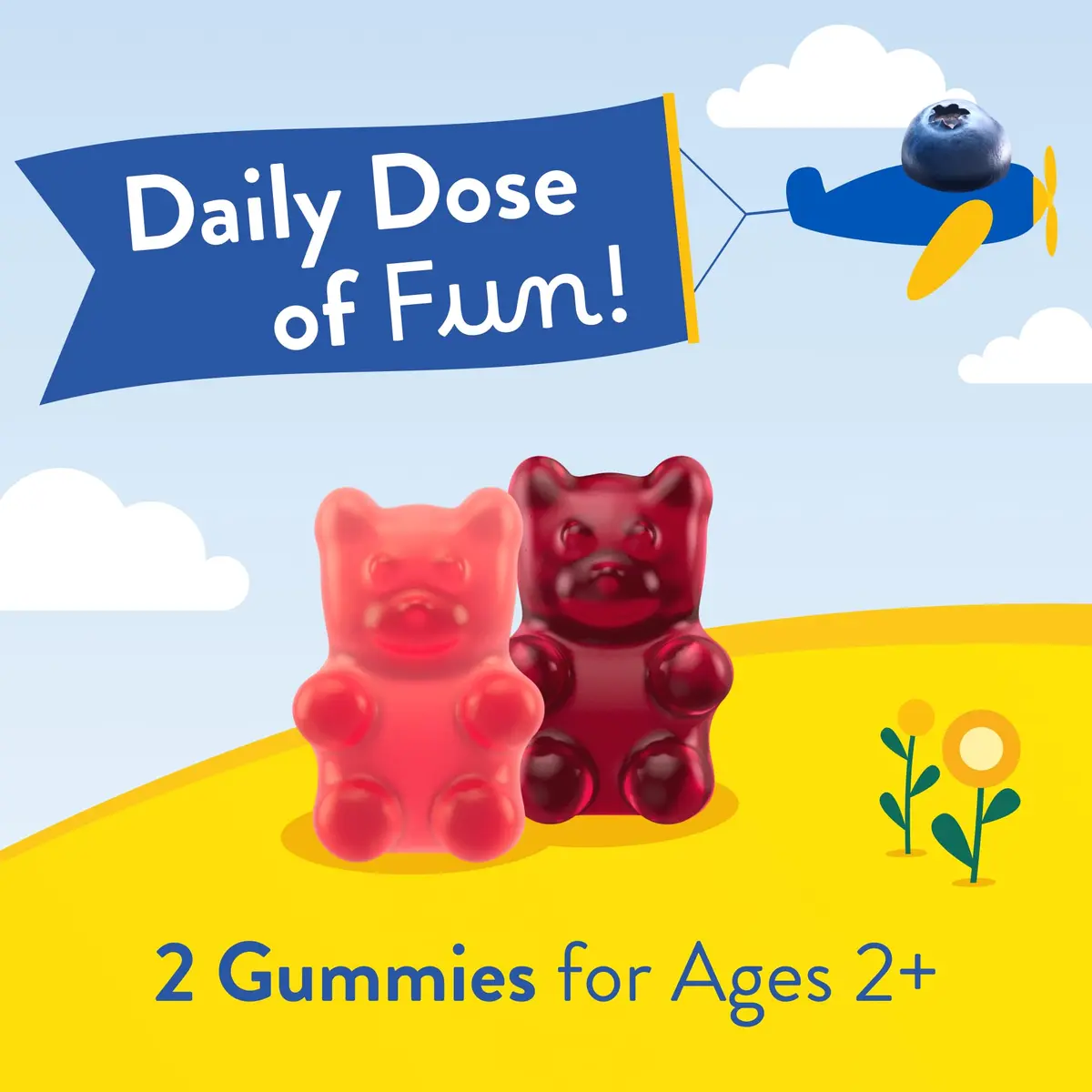 Lil Critters Kids Fiber Gummies for Digestive Support | Sugar Free, 90 Count (Pack of 1) - view 9
