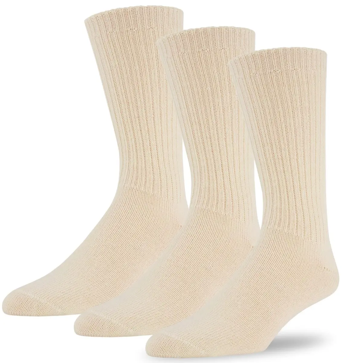 J.B. Field's 96% Merino Wool Weekender Socks Medium | Soft, Itch-Free, All Year Comfort - main product image