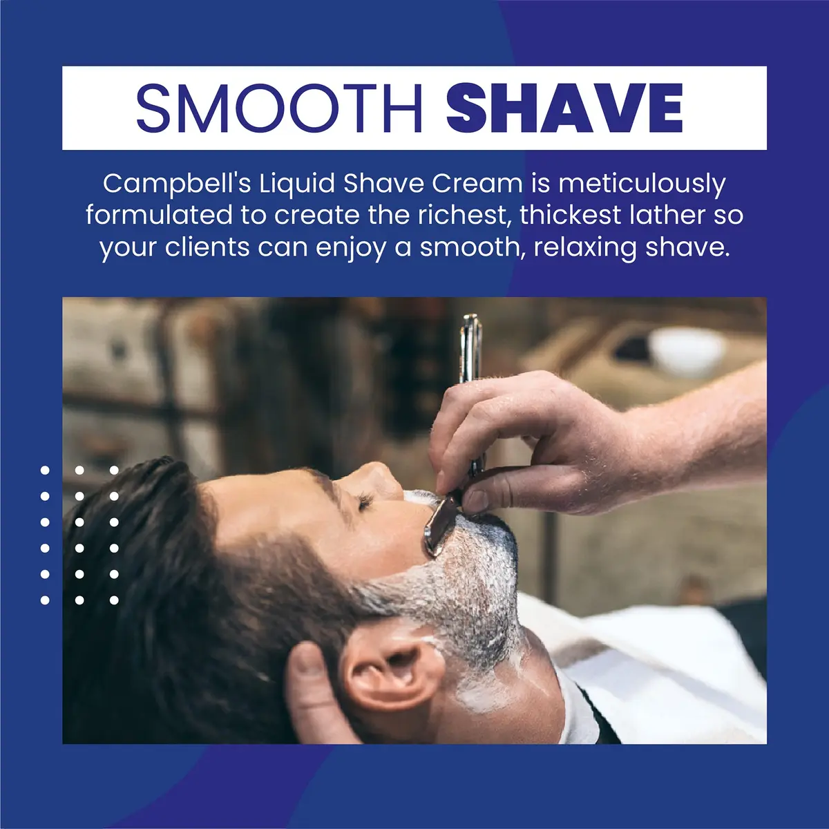Campbell’s Liquid Shave Cream Lather, Barber Shaving Cream, 8 Oz (Pack of 3) | Barbershop-Quality Hot Lather - view 4