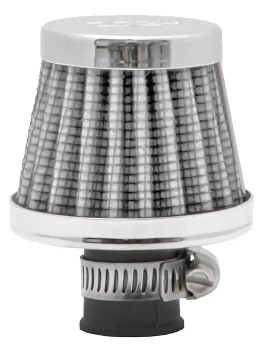 K&N 62-1600WT Breather Air Filter 1.75 in Height | High Performance, Washable, Reusable Engine Filter - main product image