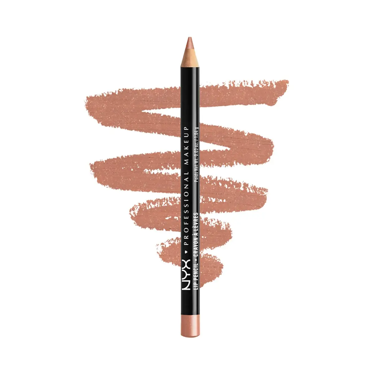 NYX PROFESSIONAL MAKEUP Slim Lip Pencil Beige 0.04 oz | Creamy Lip Liner for Definition - main product image