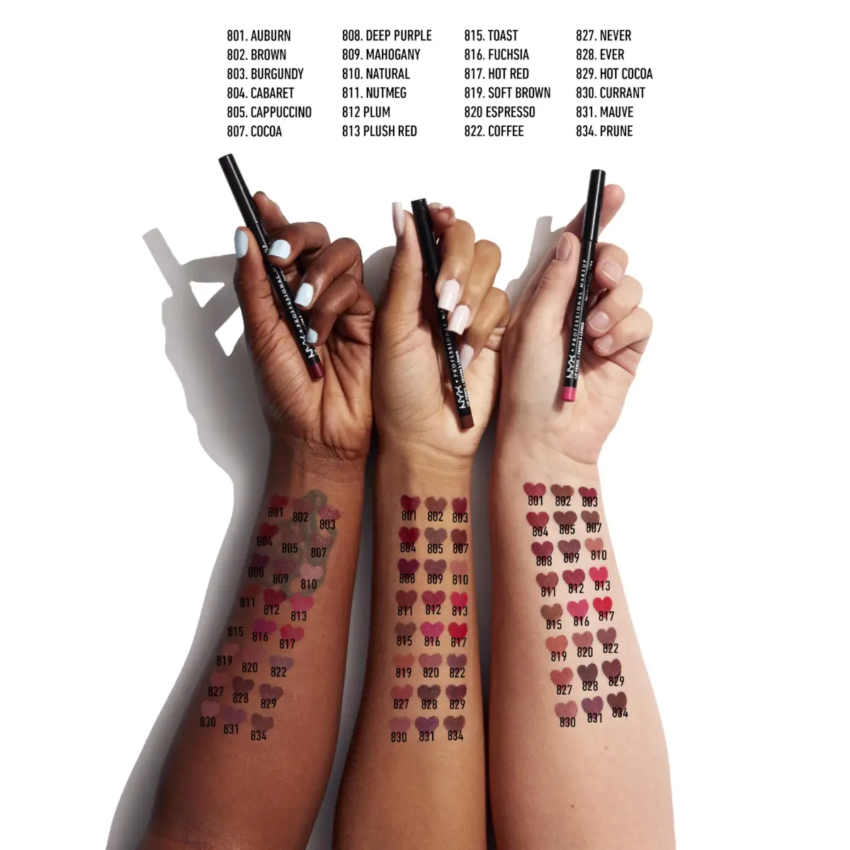 NYX PROFESSIONAL MAKEUP Slim Lip Pencil Beige 0.04 oz | Creamy Lip Liner for Definition - view 2