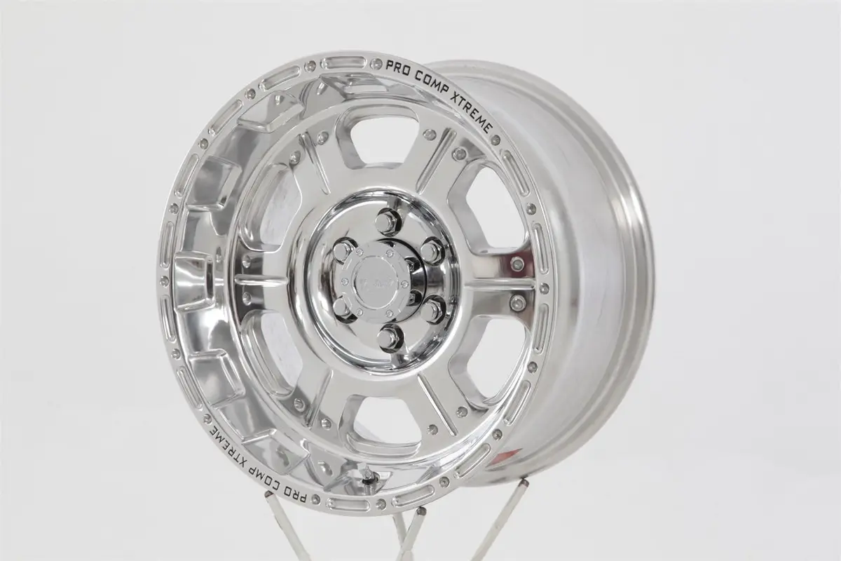 Pro Comp Alloys KORE 16X8 6X139.7 4.5 0mm POLISHED | Heavy Duty Alloy Wheel for SUVs & Trucks - view 4