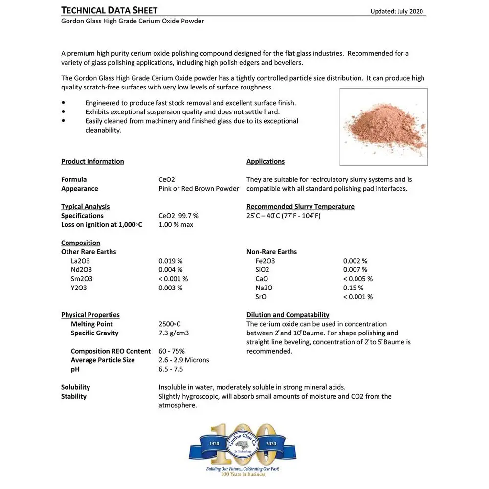 TechnologyLK Cerium Oxide High Grade Glass Polishing Compound - 1 lb | Fast Scratch Removal - view 4