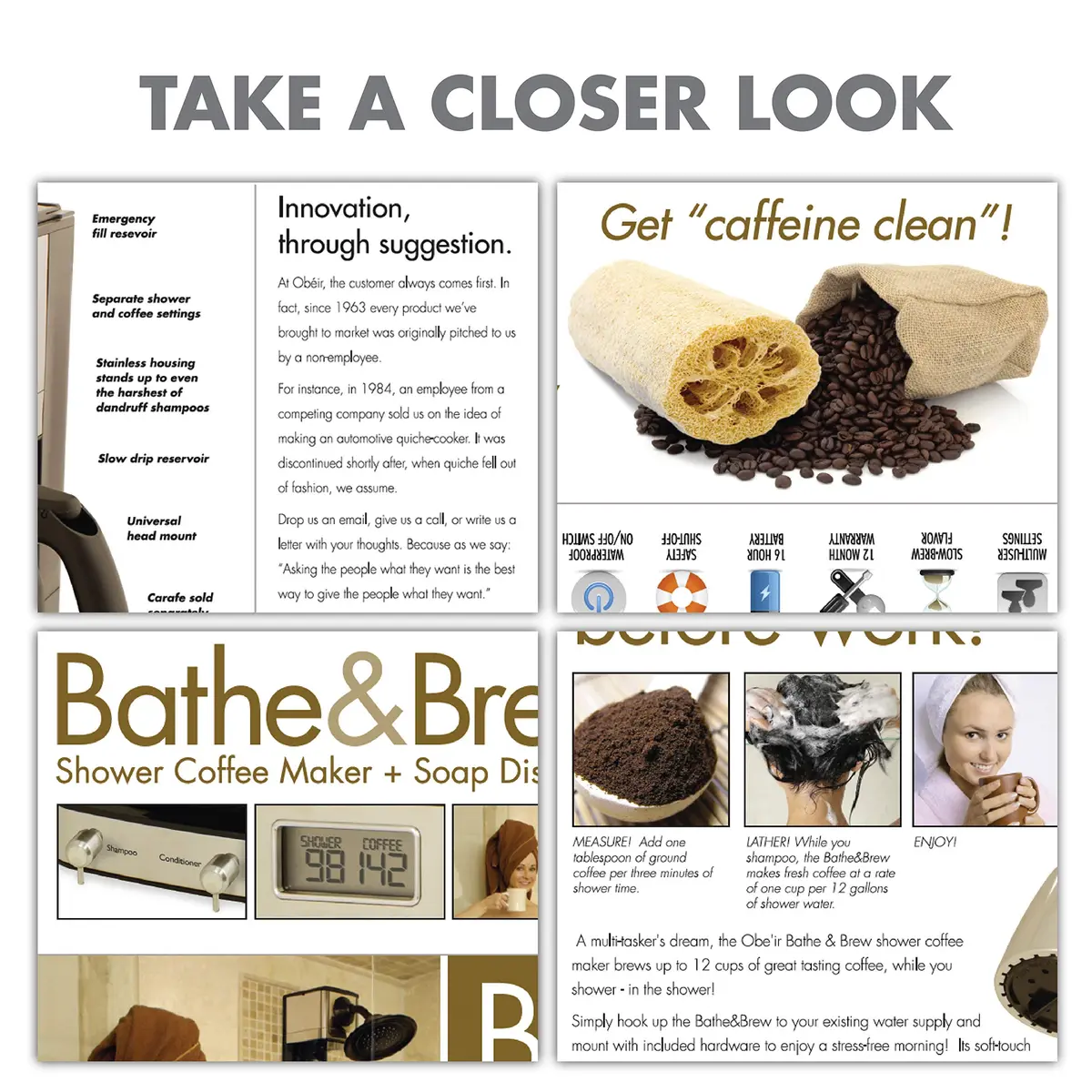 Prank-O Bathe & Brew Prank Gift Box Empty Coffee Maker Gag Gift for Men & Coworkers | 28.6cm x 30.9cm x 0.7cm (11.25" x 9" x 3.25") - view 9