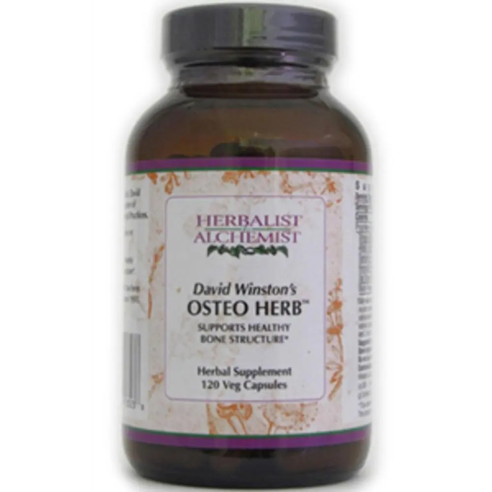 Herbalist & Alchemist David Winston's Osteo Herb 120 VegCaps | Supports Healthy Bone Structure - main product image
