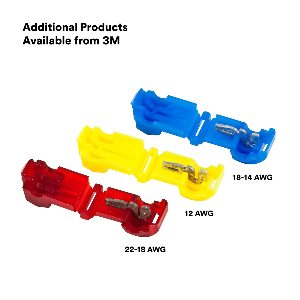 3M Female QuickSlide Disconnect 951K, Red, Nylon Insulated, 22-18 AWG | Reusable, RoHS & UL Certified (70-120 chars) - view 6