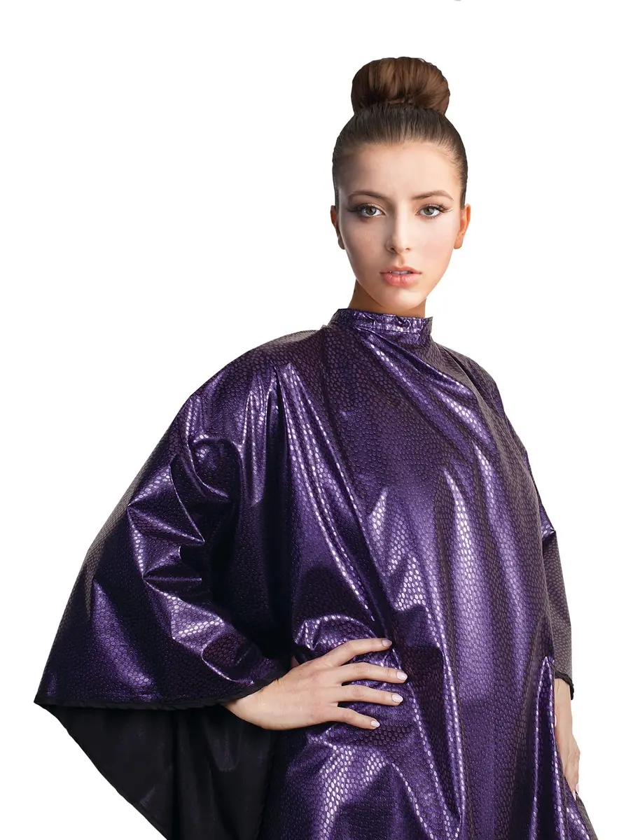 Cricket All Purpose Salon Cape Waterproof Bleach Proof 54" x 60" | Extra-Large Amethyst - main product image