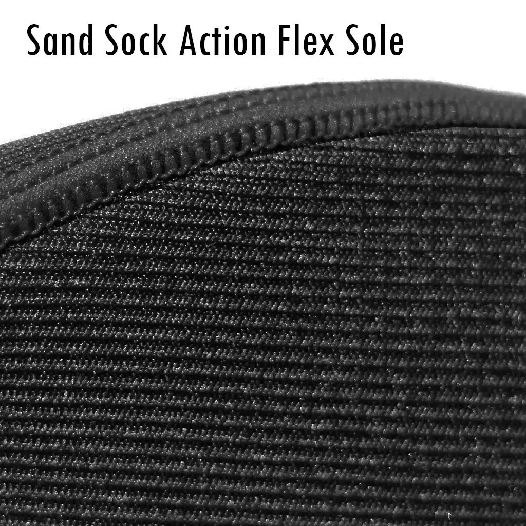 Sand Socks XXS Green Lightning | Water Sports & Beach Volleyball Socks (XXS, Green Lightning) - view 3