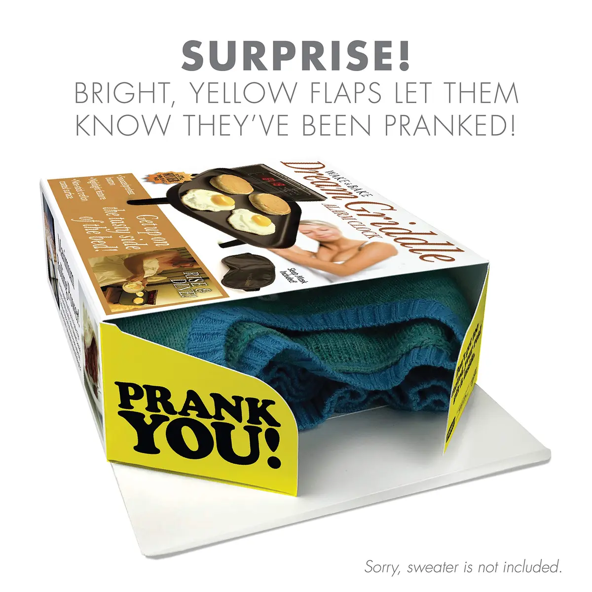 Prank Pack Wake & Bake Prank Gift Box | Hilarious Gag Gift for Pranksters - view 2