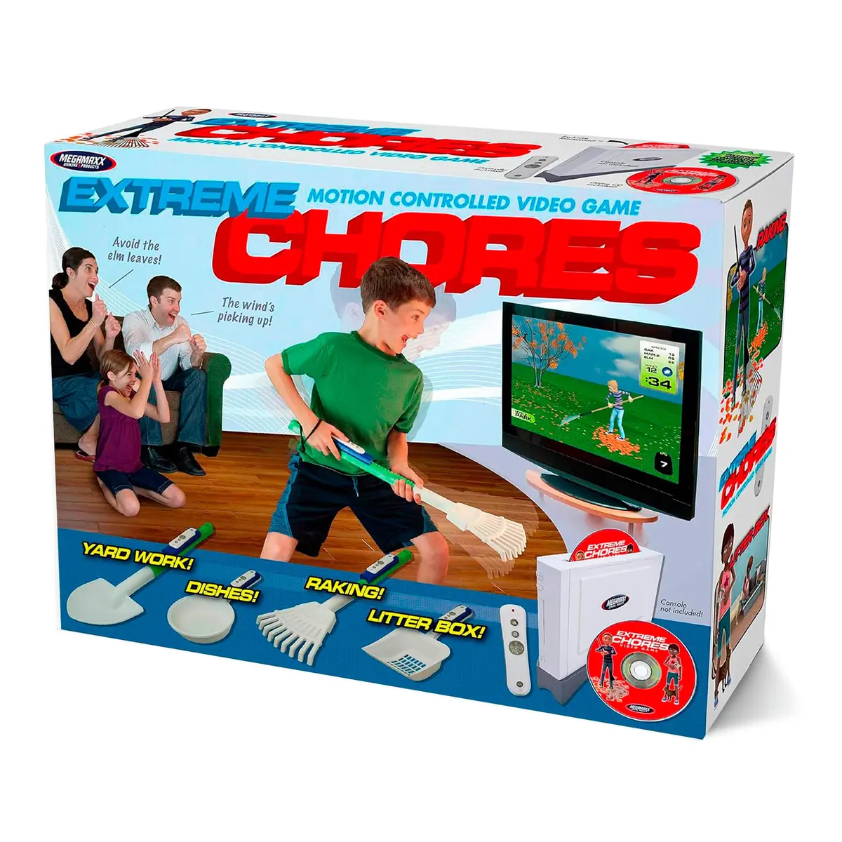 Prank Pack Extreme Chores Gag Gift Box 28.6cm x 30.8cm x 0.7cm (11.25" W x 9" H x 3.25" D) | Wrap Your Real Present in a Funny Authentic Prank-O Gag Present Box - main product image