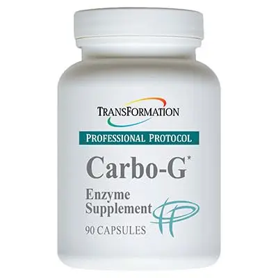 TRANSFORMATION Enzymes Carbo-G High Potency Supplement 90 Capsules | Gluten & Carbohydrate Breakdown - main product image