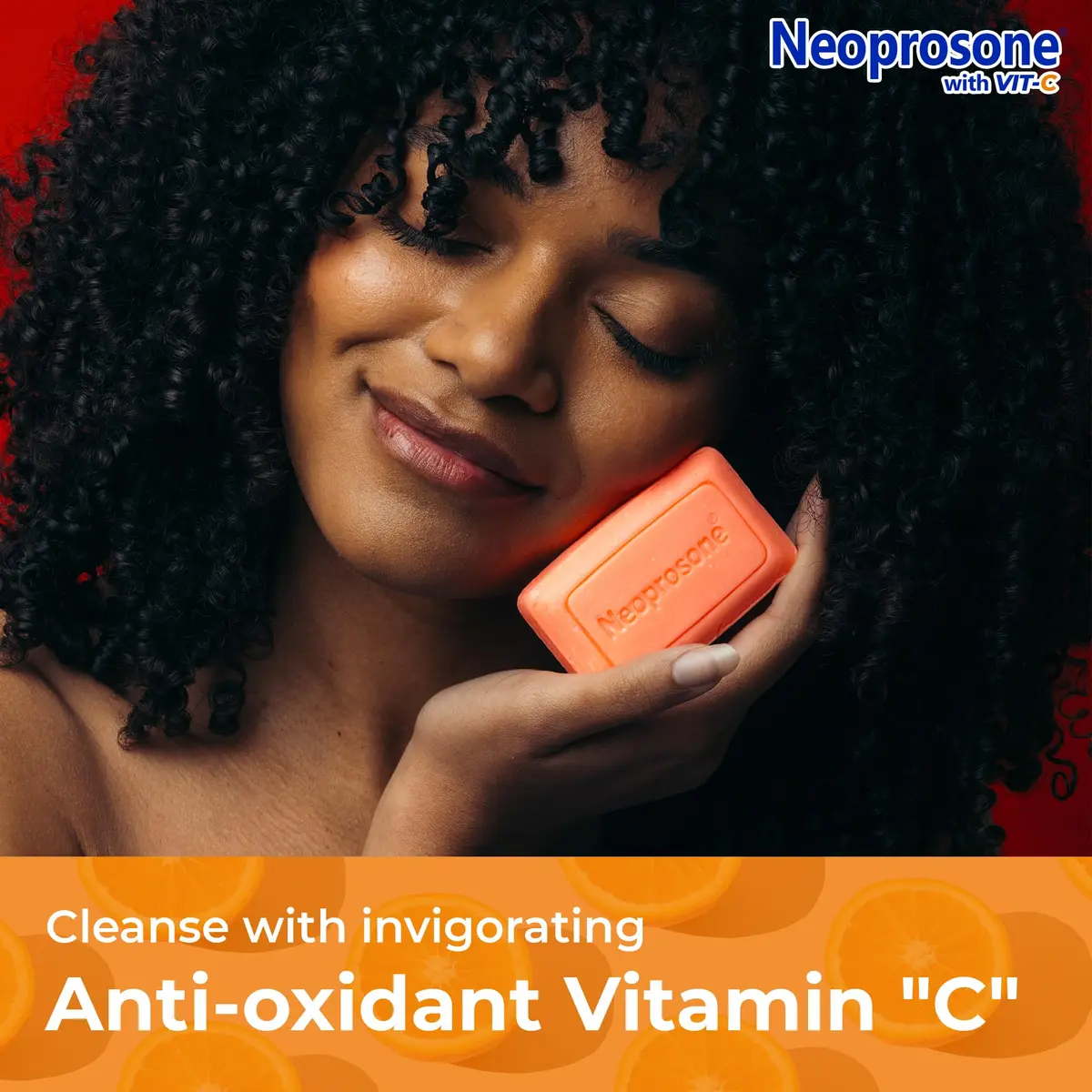 Neoprosone Skin Brightening Soap 80 g (2.82 oz) | Fade Dark Spots on Knees, Elbows, Face, Private Areas with Vitamin C & Castor Oil - view 4