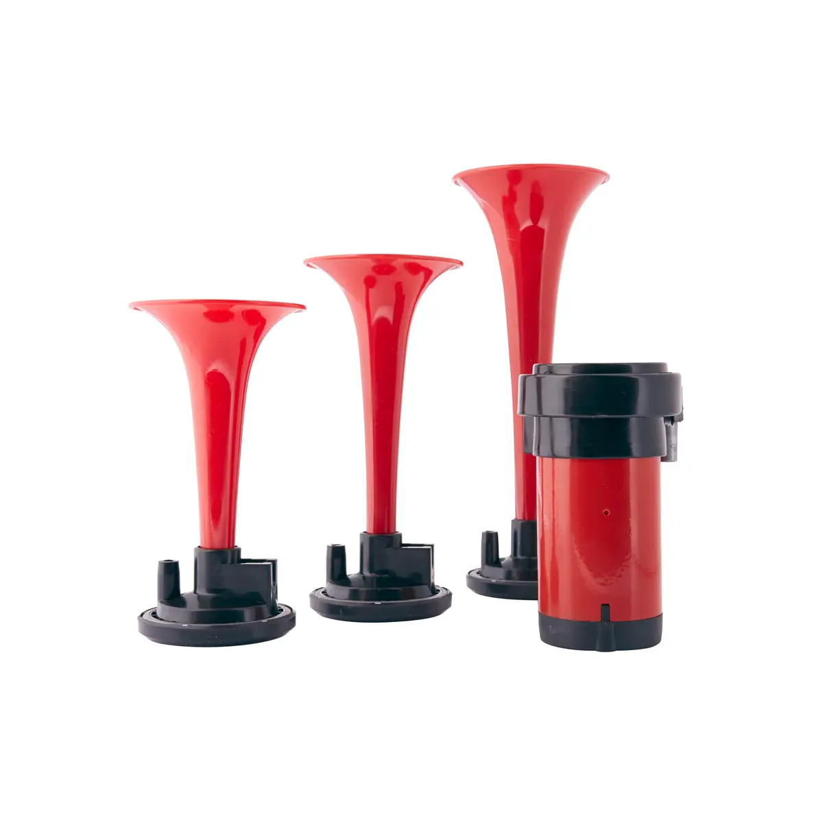 Hella Triple Tone Air Horn Kit with 12V Compressor | 118dB Loud Horn for Vehicles - main product image