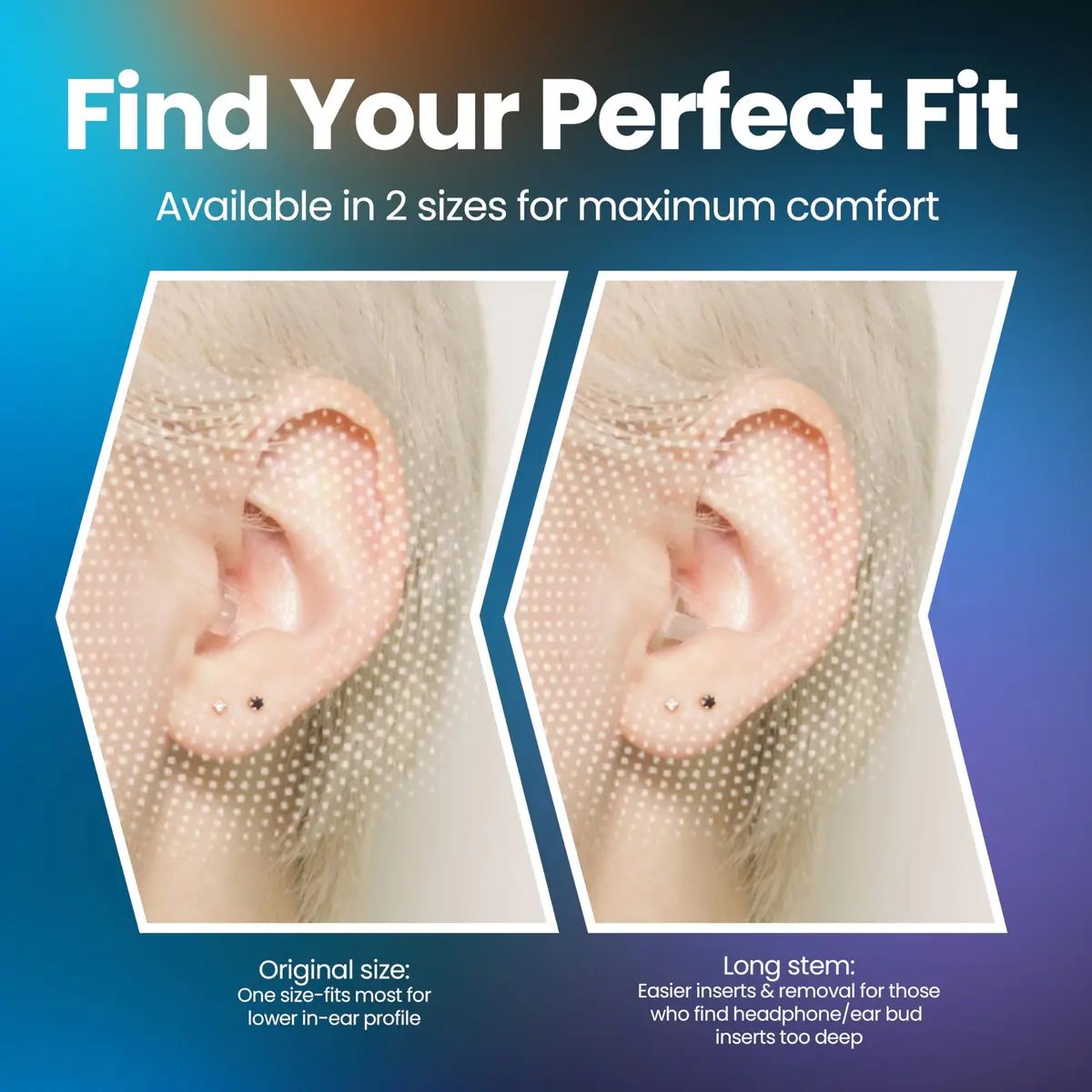 DownBeats Clear Earplug High Fidelity Ear Plugs for Concerts, Festivals & Noisy Events - 18dB Noise Reduction with Aluminum Case - view 8
