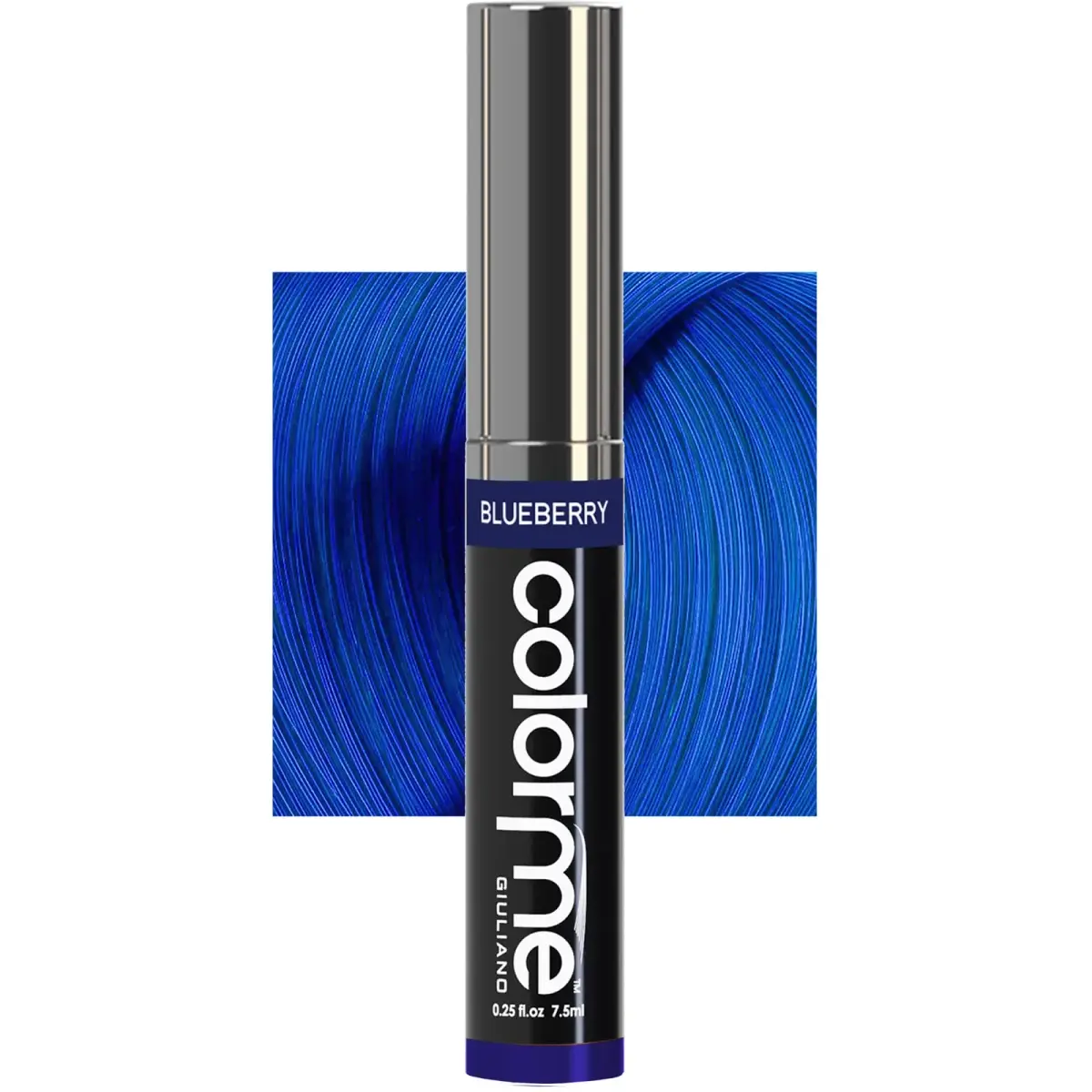 Color Me Blueberry Temporary Hair Mascara 7.39ml (0.25 Fl Oz) | Washes Out with 1-3 Shampoos - main product image