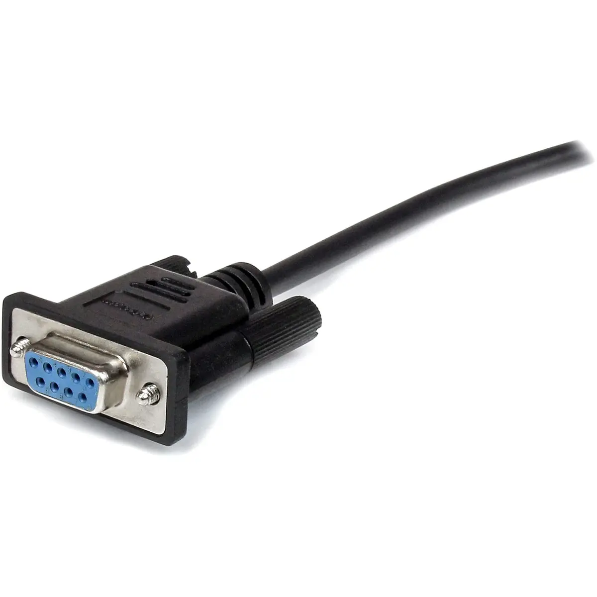 StarTech 1m Black Straight Through DB9 RS232 Serial Cable | Male to Female Extension, Durable, Expert-Designed - view 2