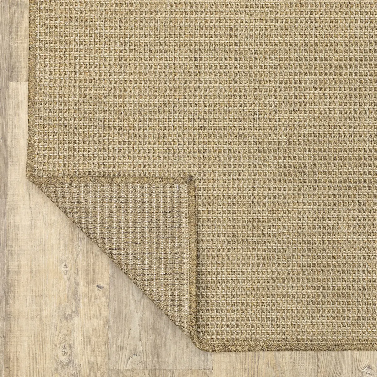 Oriental Weavers Karavia Indoor/Outdoor Rug 7'6" x 5'3" Light Brown | Water & Fade Resistant - view 9