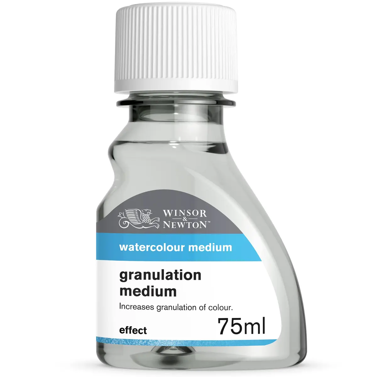 Winsor & Newton Watercolor Medium, Granulation Medium, 75ml Bottle | Enhances Granulation & Texture - main product image