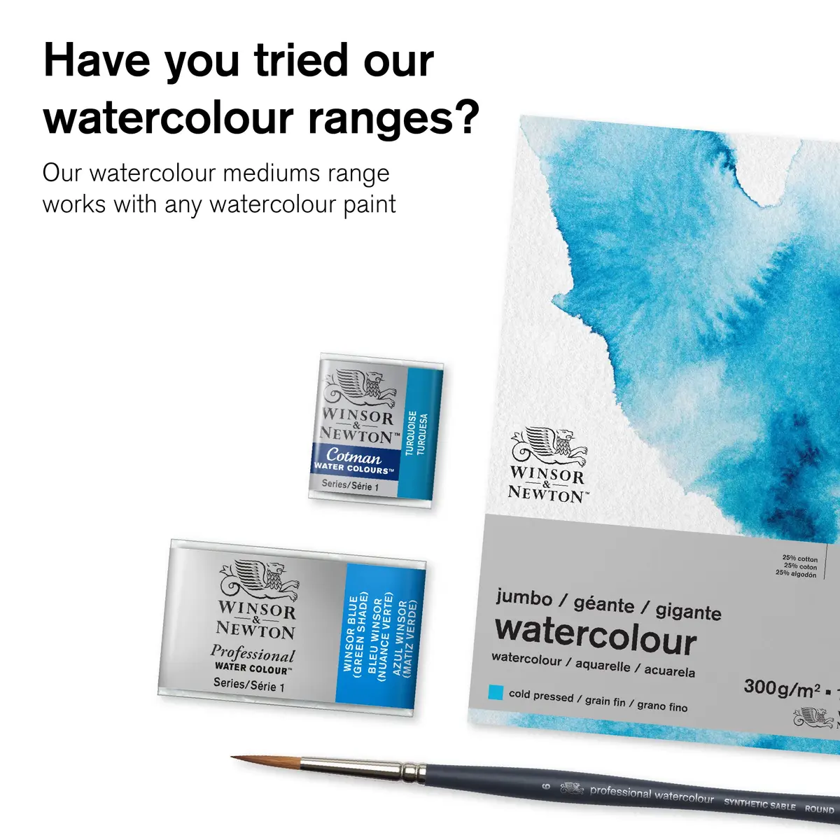 Winsor & Newton Watercolor Medium, Granulation Medium, 75ml Bottle | Enhances Granulation & Texture - view 8