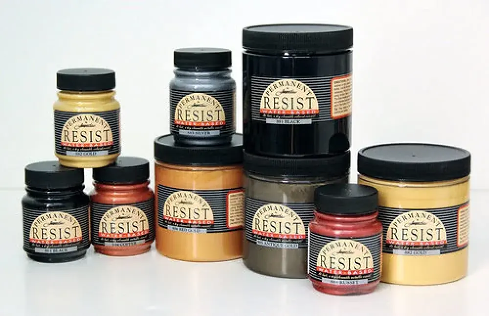 Jacquard Permanent Water-Based Resist Black 66.54ml (2.25 Fl Oz) | For Silk Screening & Fine Lines - view 5
