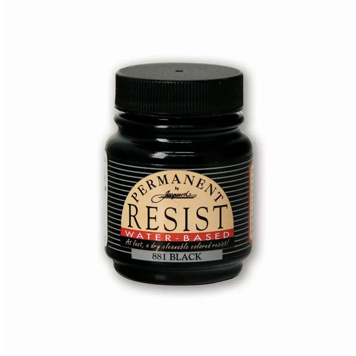 Jacquard Permanent Water-Based Resist Black 66.54ml (2.25 Fl Oz) | For Silk Screening & Fine Lines - main product image