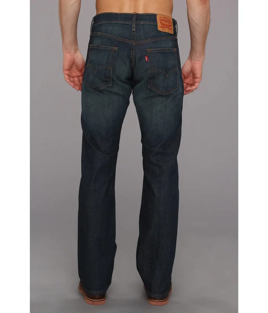 Levi's 514 Straight Fit Stretch Jeans 36W 29L | Comfortable, Durable & Stylish for Men - view 3
