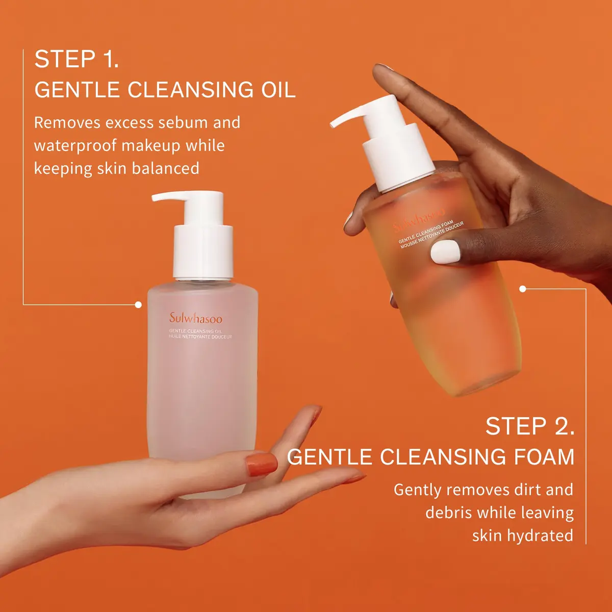 Sulwhasoo Gentle Cleansing Oil | Korean Hydrating Waterproof Makeup Remover for All Skin Types - view 7