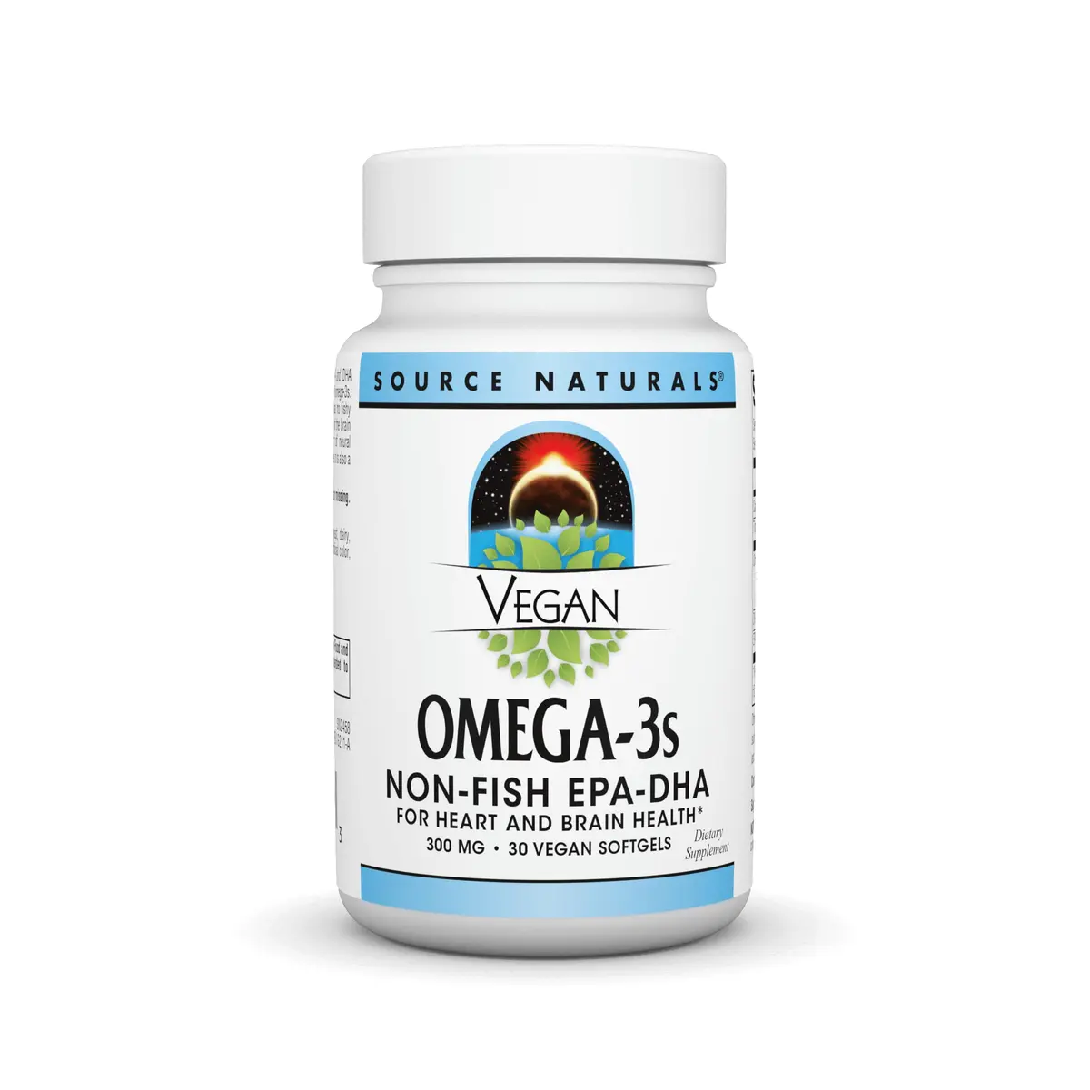 Source Naturals Vegan Omega-3s 300 mg | Vegetarian Fish Oil Alternative (70-120 chars) - main product image