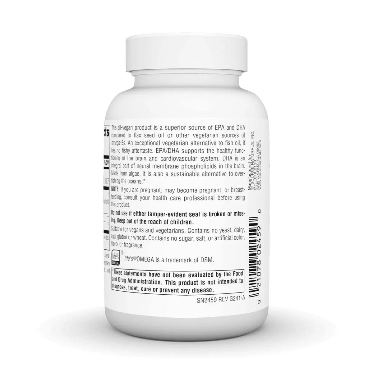 Source Naturals Vegan Omega-3s 300 mg | Vegetarian EPA-DHA for Heart & Brain Support (70-120 chars) - view 3