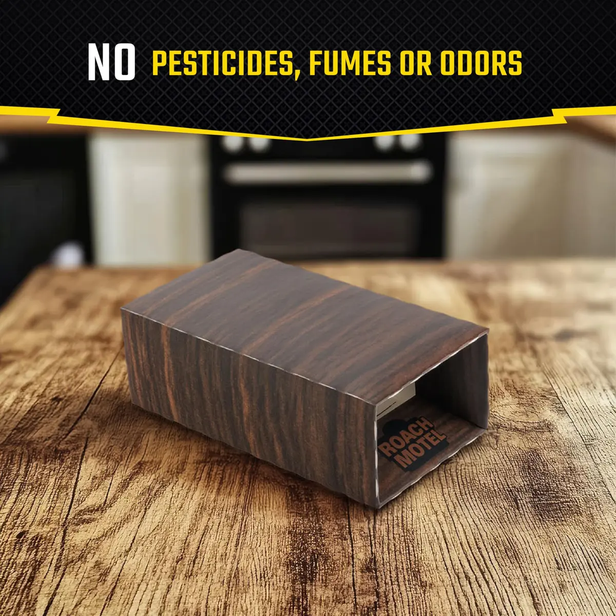 United Industries Roach Motel Traps 2 Count | No Pesticides, Hides Dead Bugs, Up to 4 Months - view 5